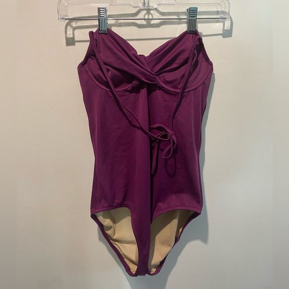 JCREW Purple Bathing Suit One Piece size 4​​​ - Picture 1 of 3